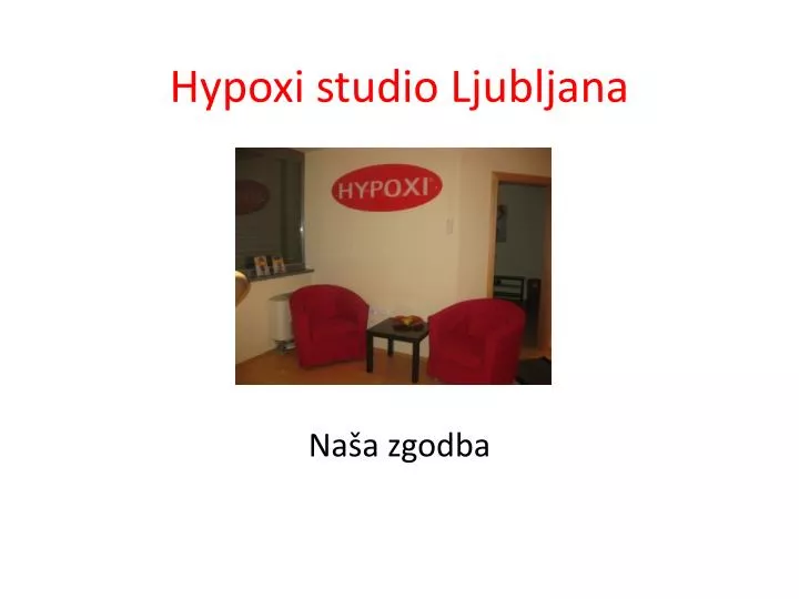 hypoxi studio ljubljana