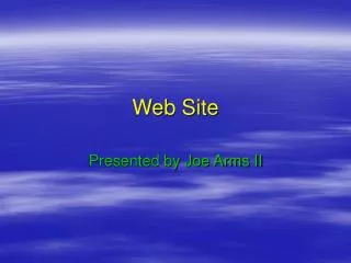 Web Site