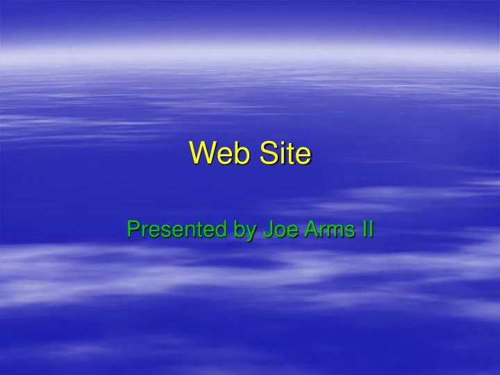 web site