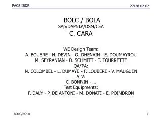 BOLC/BOLA Design (1)