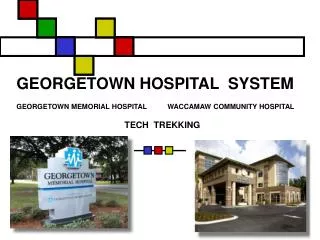 GEORGETOWN HOSPITAL SYSTEM GEORGETOWN MEMORIAL HOSPITAL WACCAMAW COMMUNITY HOSPITAL