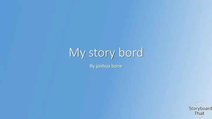 my story bord