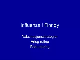 influenza i finn y