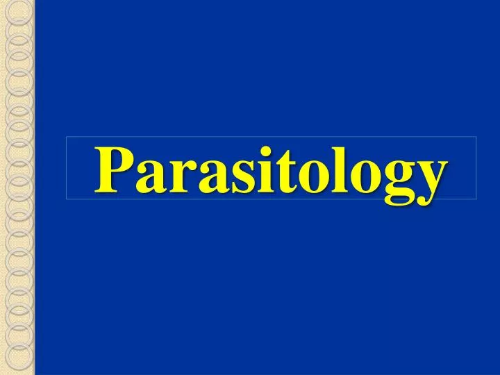 parasitology