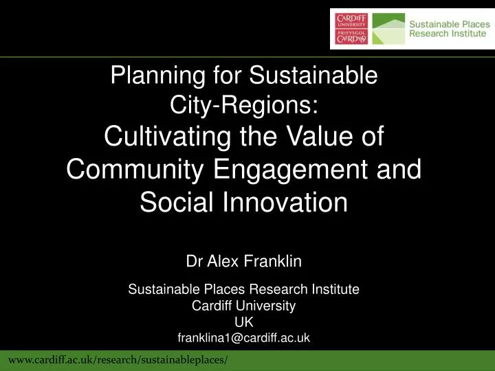 www cardiff ac uk research sustainableplaces