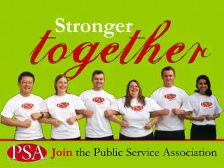 Join the Public Service Association