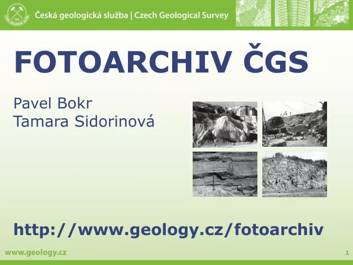 fotoarchiv gs pavel bokr tamara sidorinov http www geology cz fotoarchiv