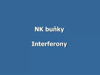 nk bu ky interferony