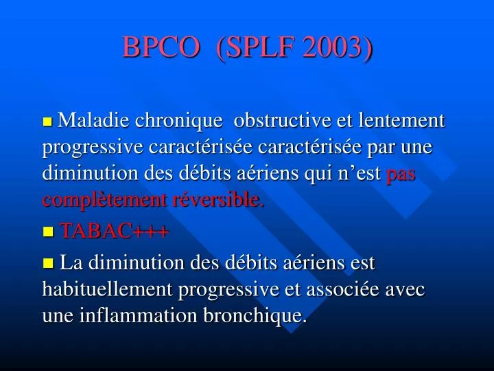 bpco splf 2003