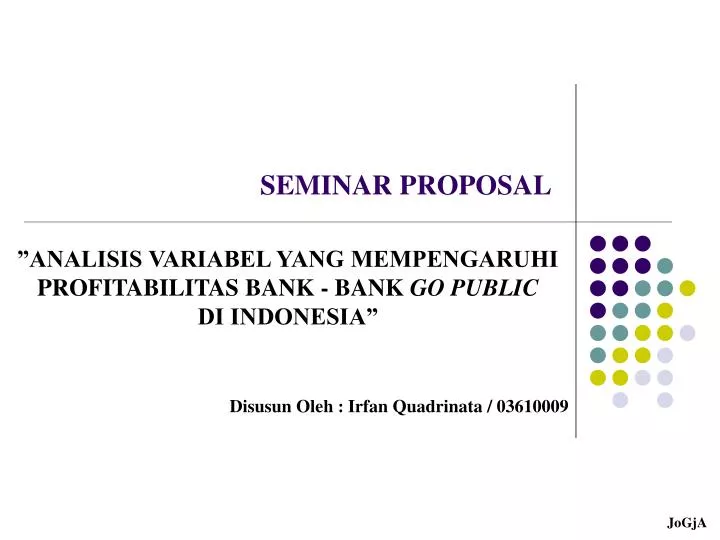 seminar proposal