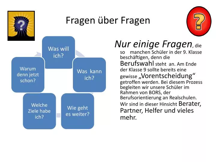 fragen ber fragen