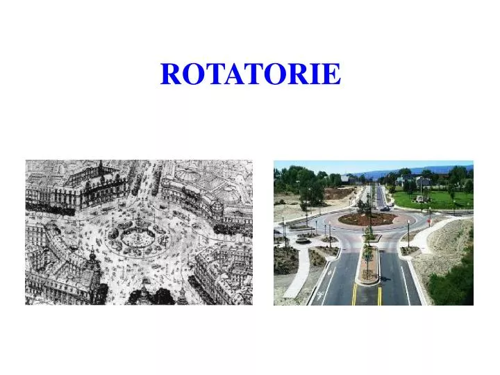 rotatorie