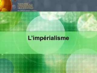 l imp rialisme