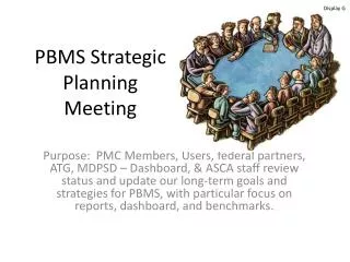 PBMS Strategic Planning Meeting