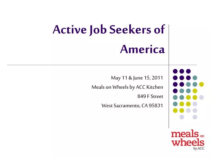 active job seekers of america