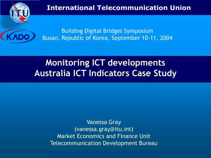 monitoring ict developments australia ict indicators case study