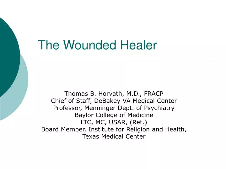 the wounded healer