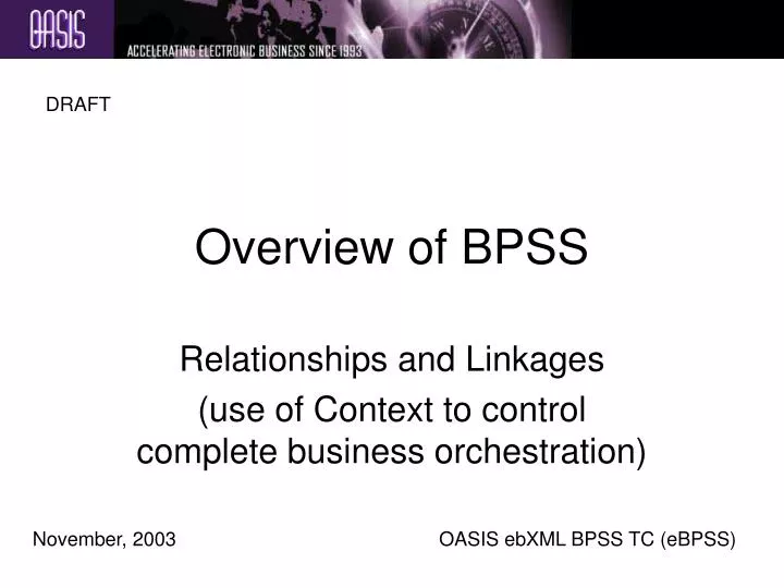 overview of bpss