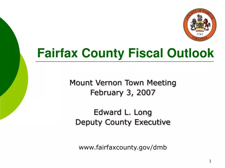 fairfax county fiscal outlook