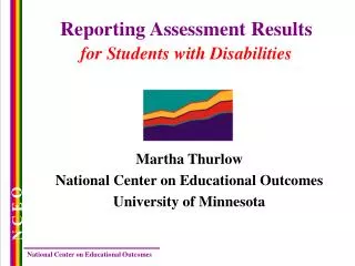 Reporting Assessment Results for Students with Disabilities