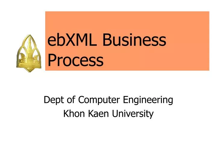 ebxml business process
