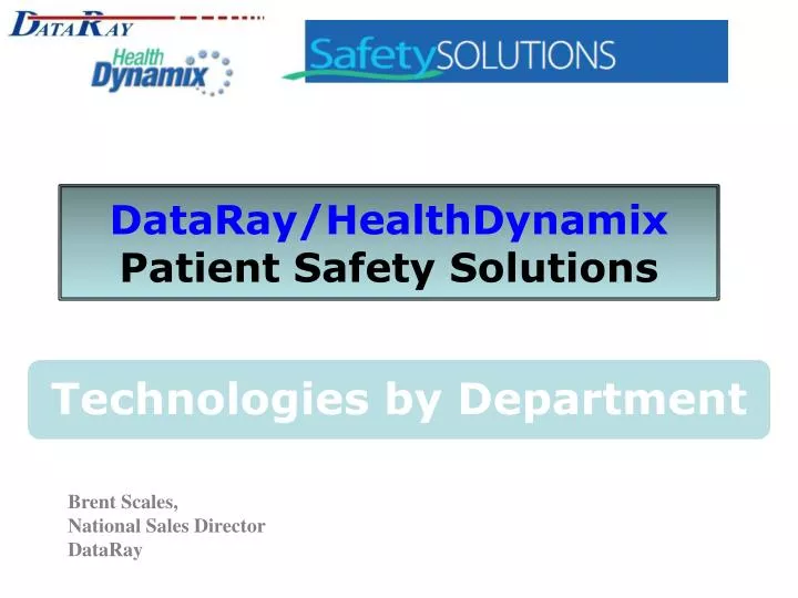 dataray healthdynamix patient safety solutions