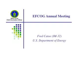 EFCOG Annual Meeting