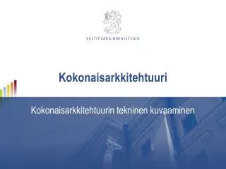 kokonaisarkkitehtuuri