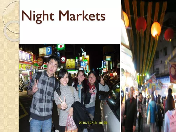 night markets
