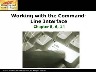 Working with the Command- Line Interface