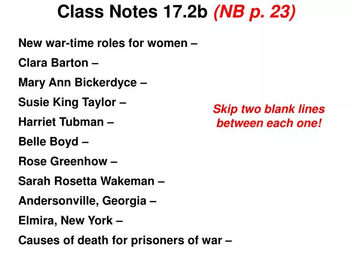 class notes 17 2b nb p 23