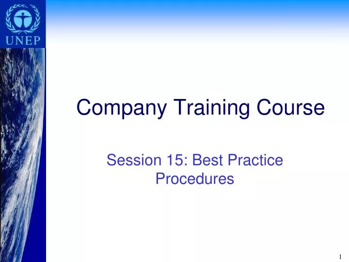 company training course