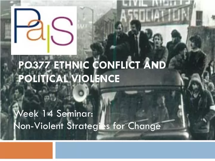 po377 ethnic conflict and political violence