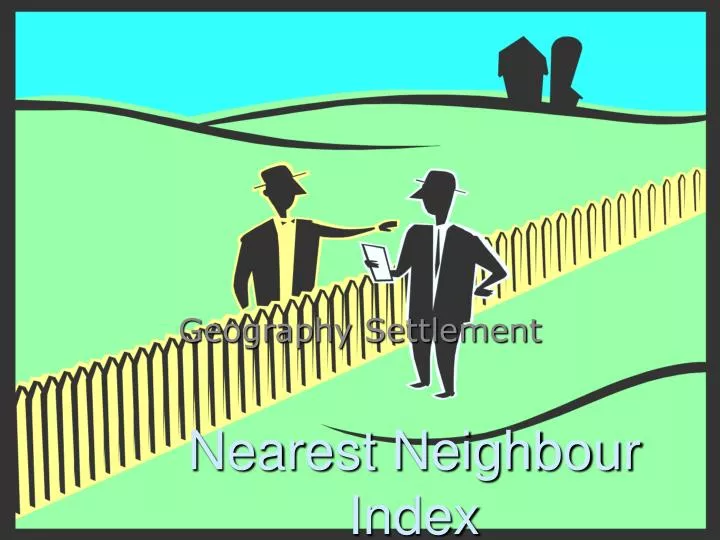 nearest neighbour index