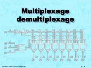 multiplexage demultiplexage