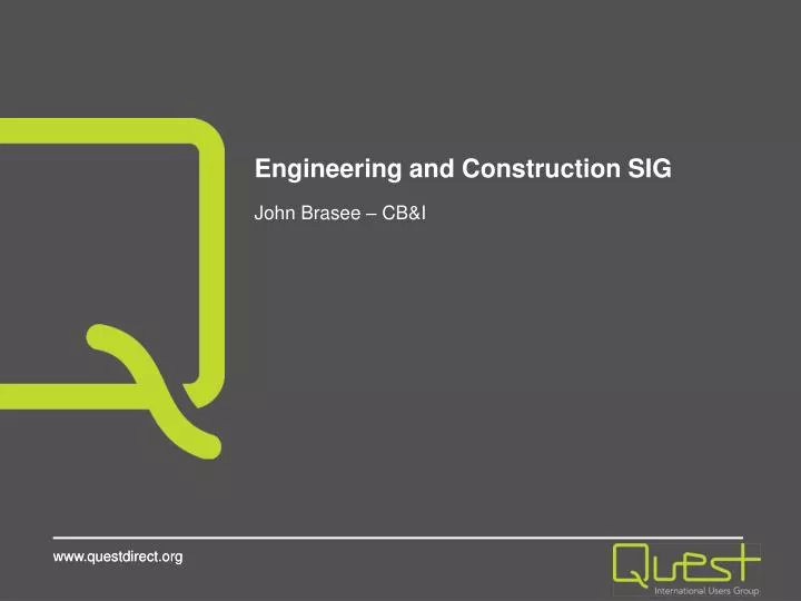 engineering and construction sig