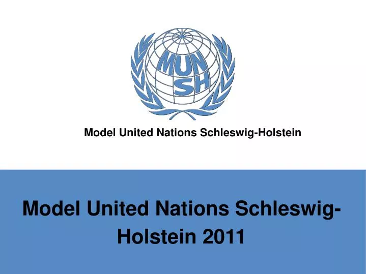 model united nations schleswig holstein 2011