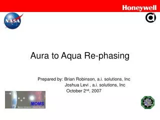 Aura to Aqua Re-phasing