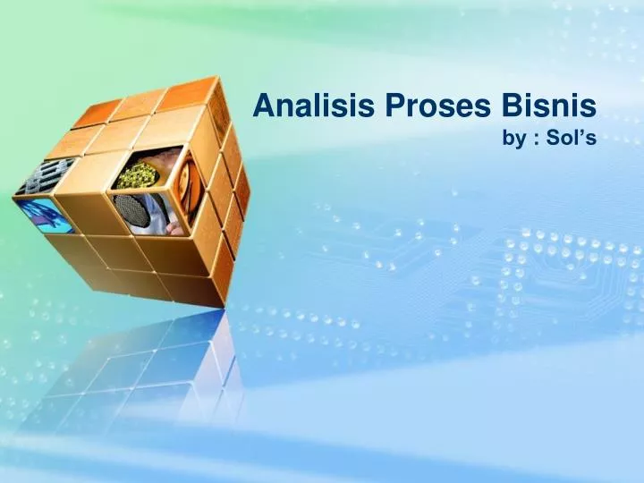analisis proses bisnis by sol s