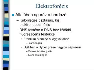 elektrofor zis