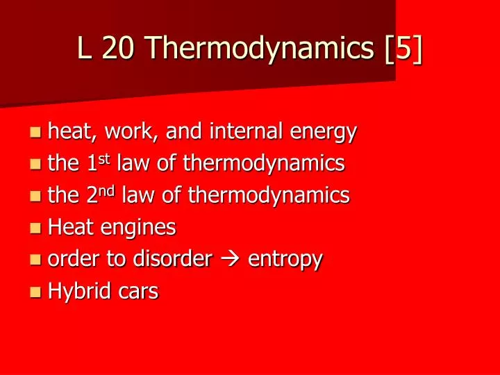 l 20 thermodynamics 5