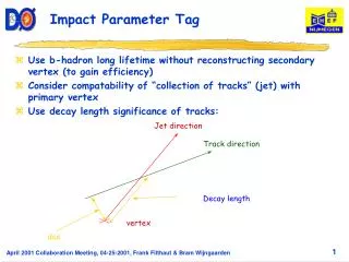 Impact Parameter Tag
