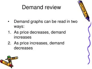 Demand review