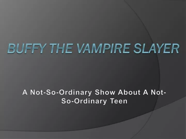 a not so ordinary show about a not so ordinary teen