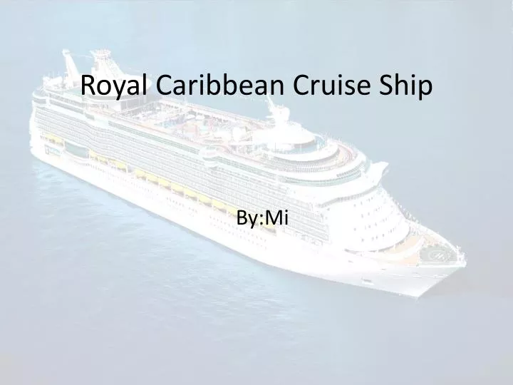royal caribbean cruise ship