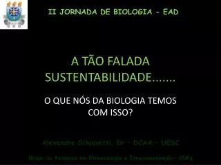 a t o falada sustentabilidade