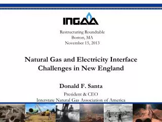 Natural Gas and Electricity Interface Challenges in New England