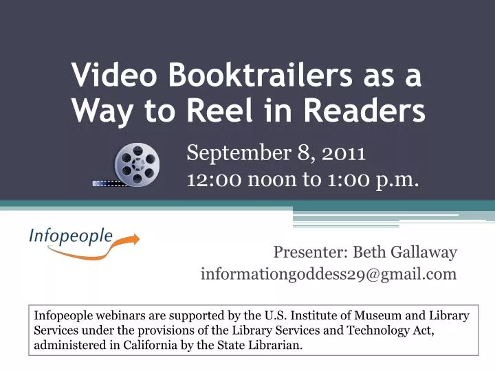 video booktrailers as a way to reel in readers