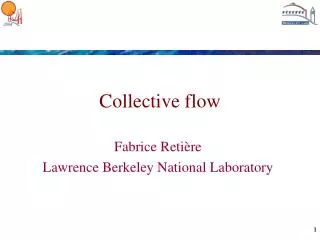 Collective flow