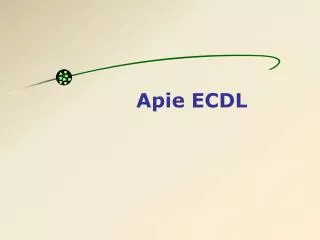 apie ecdl
